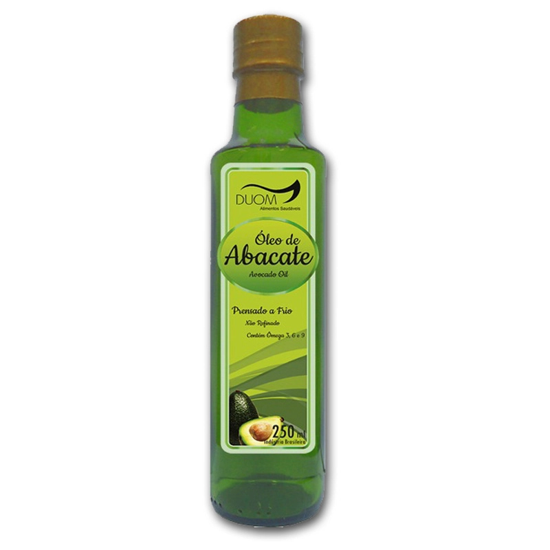 Óleo de Abacate Prensado a Frio 250ml - Duom