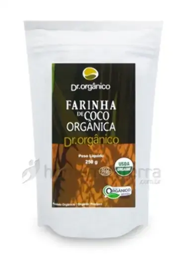 Farinha De Coco Orgânica Dr. Orgânico 250g