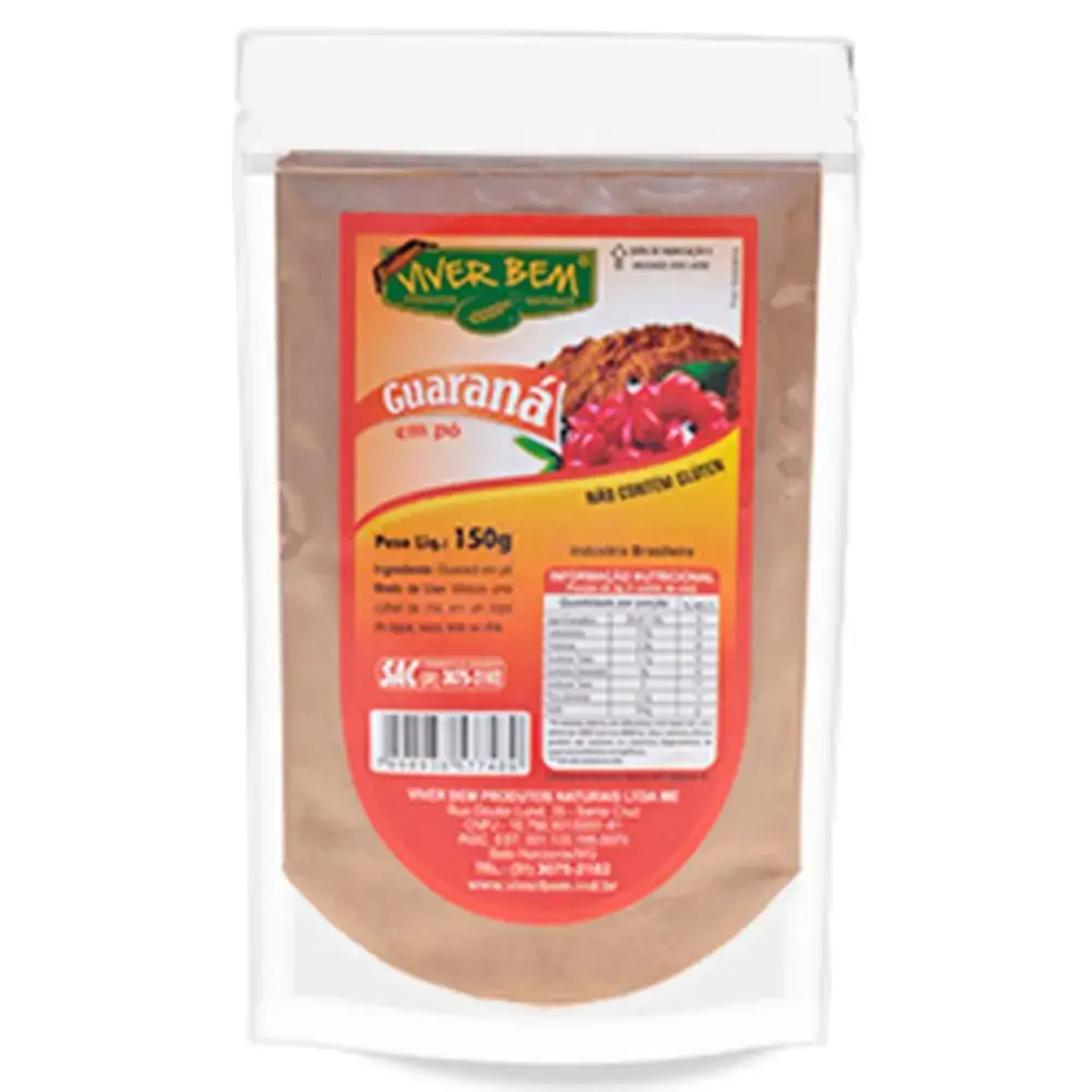 Guarana Em Po 150g Viver Bem