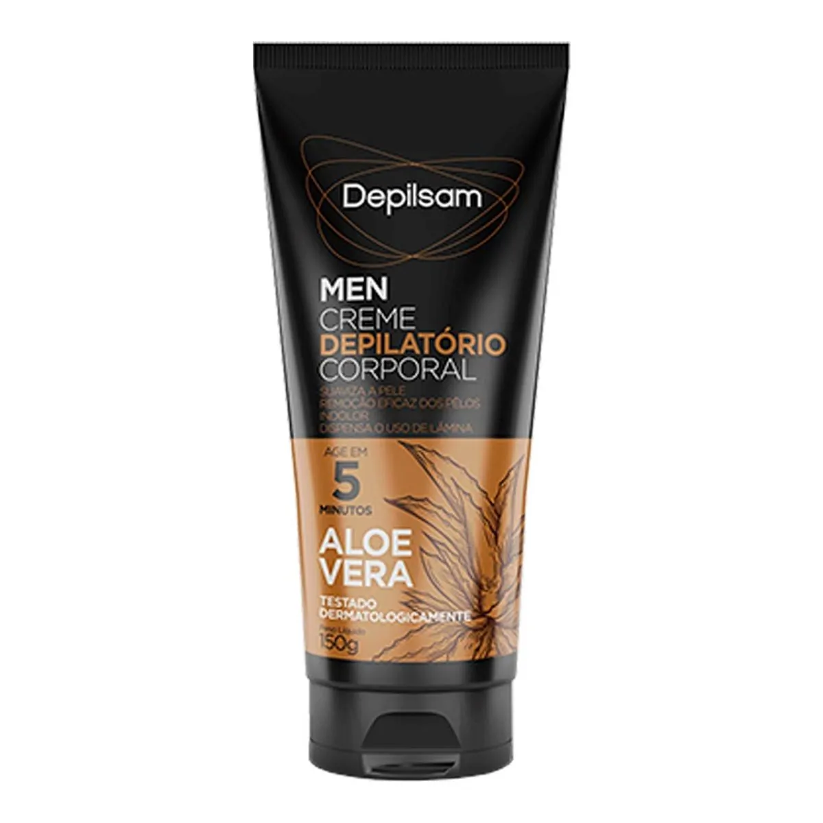 CREME DEPILATÓRIO DEPILSAM MEN CORPORAL MASCULINO 150G