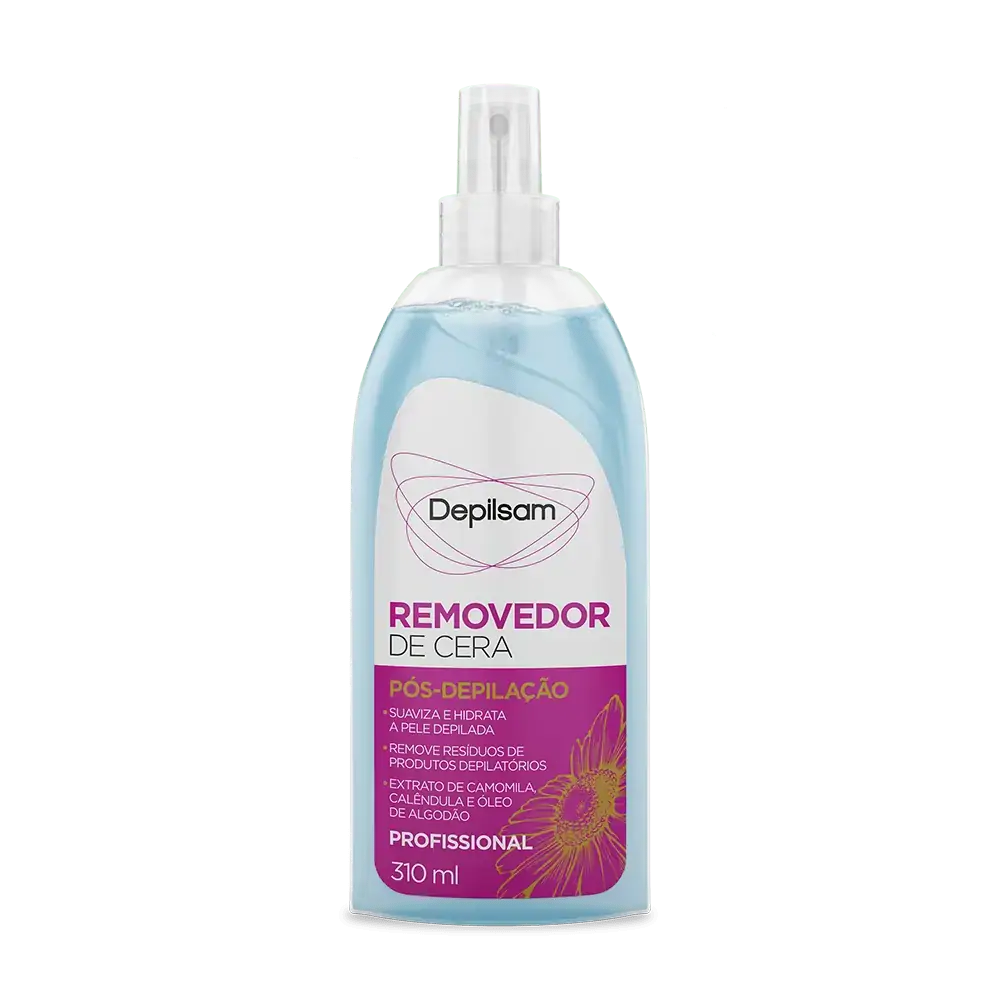 Removedor De Cera Pós Depilação Depilsam Frasco 310ml Spray
