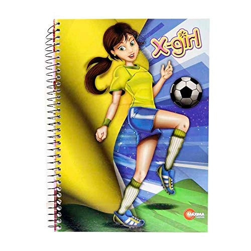 Caderno Cd X Girl 96 Fls.
