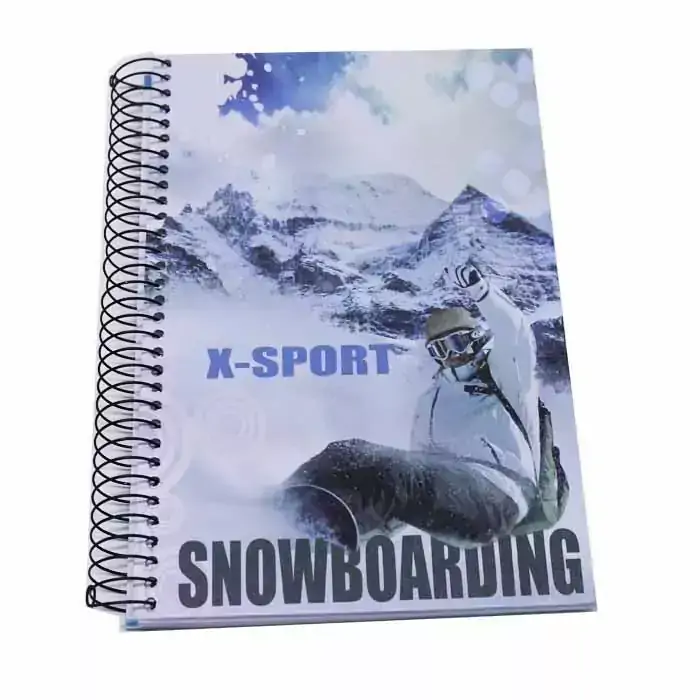 Caderno X-Sport 10 Matérias Capacidade 200 Folhas Espiral Capa Dura com Decorações Sortidas, Máxima 7026 - 42932
