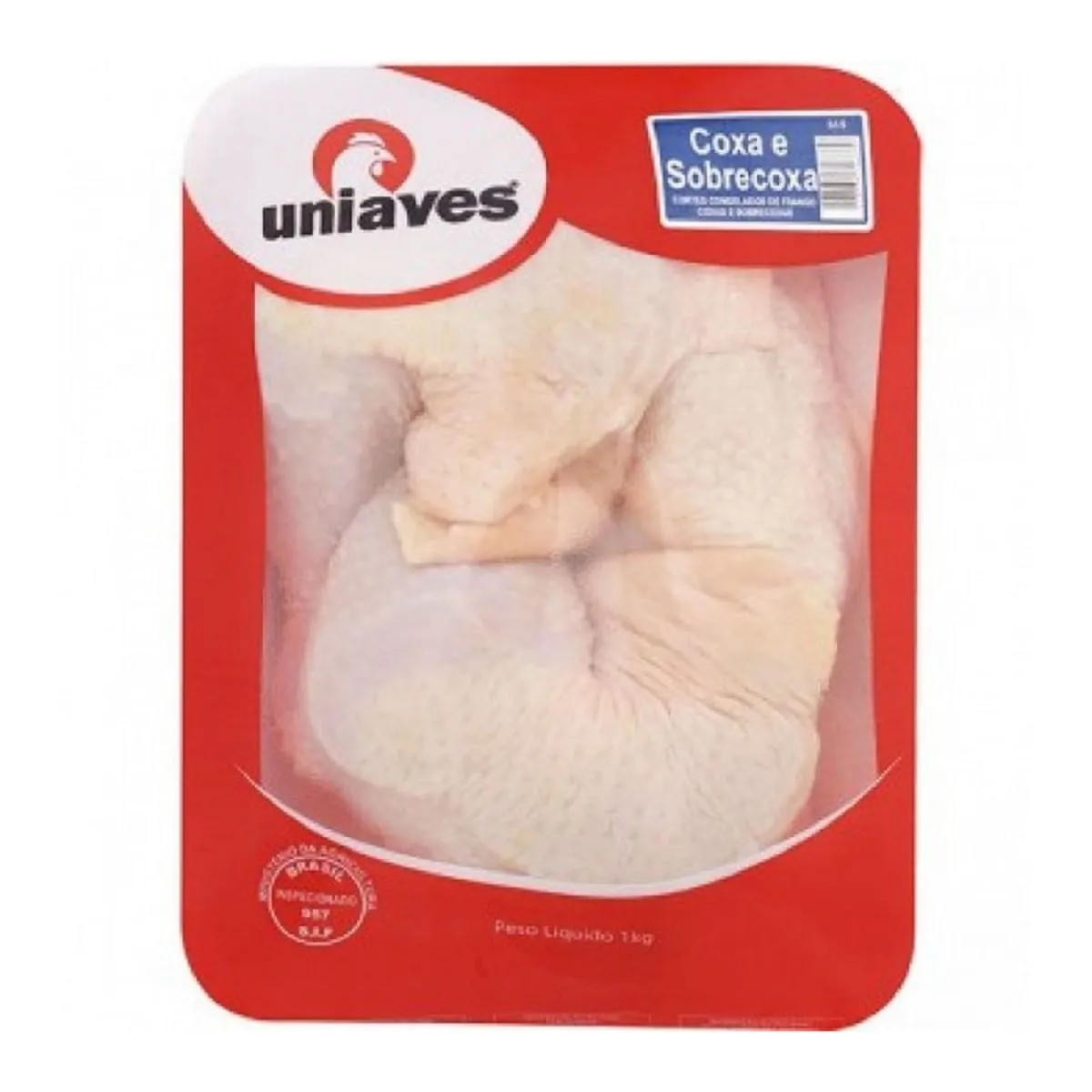 Coxa Sobrecoxa Sem Osso Uniaves 1kg
