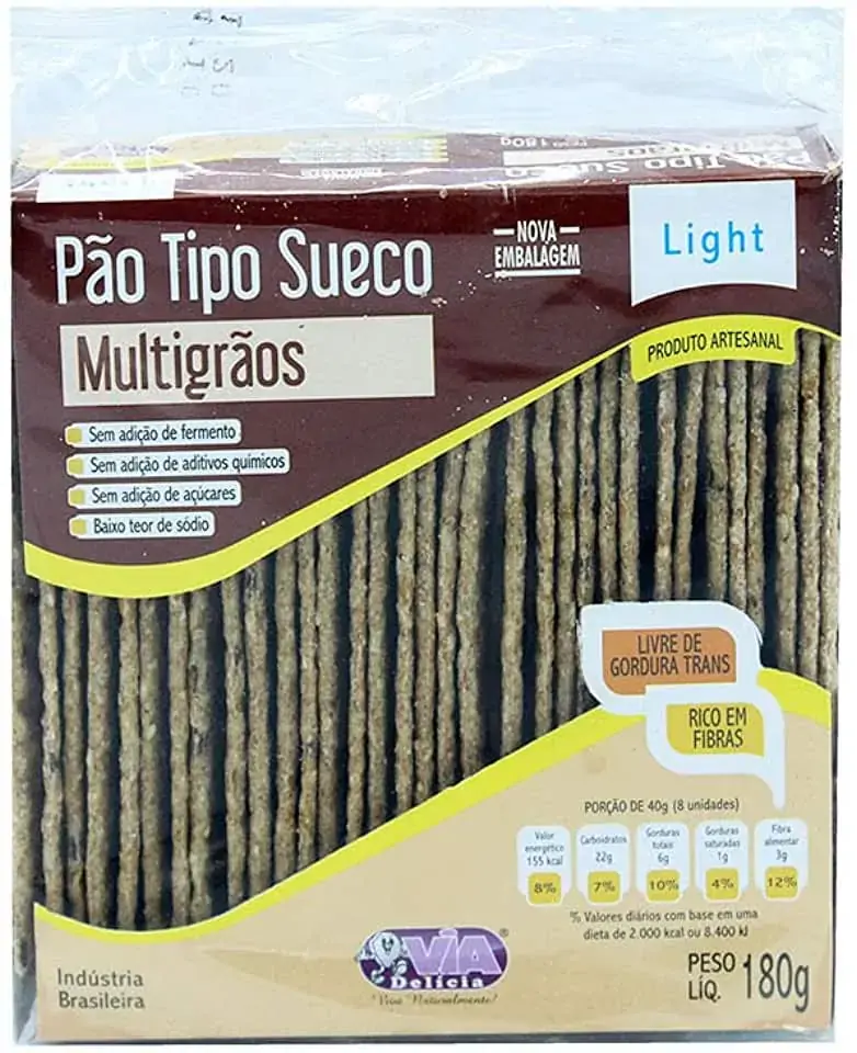 Pao Via Delicia Sueco 180gr Cebola