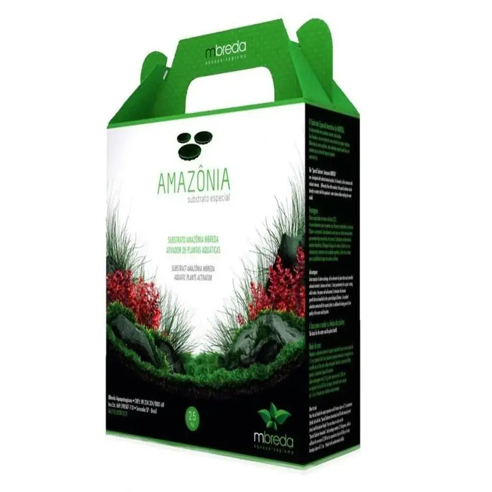 Substrato Amazônia Mbreda 2,5 Kg Substrato Fértil Plantados