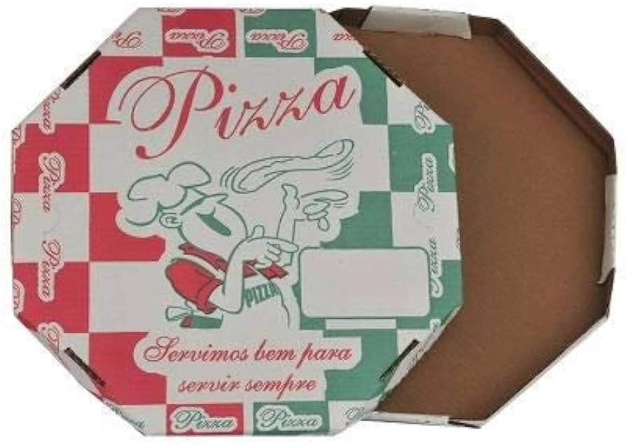 Forma Pizza Oitavada N30 Bco C/25