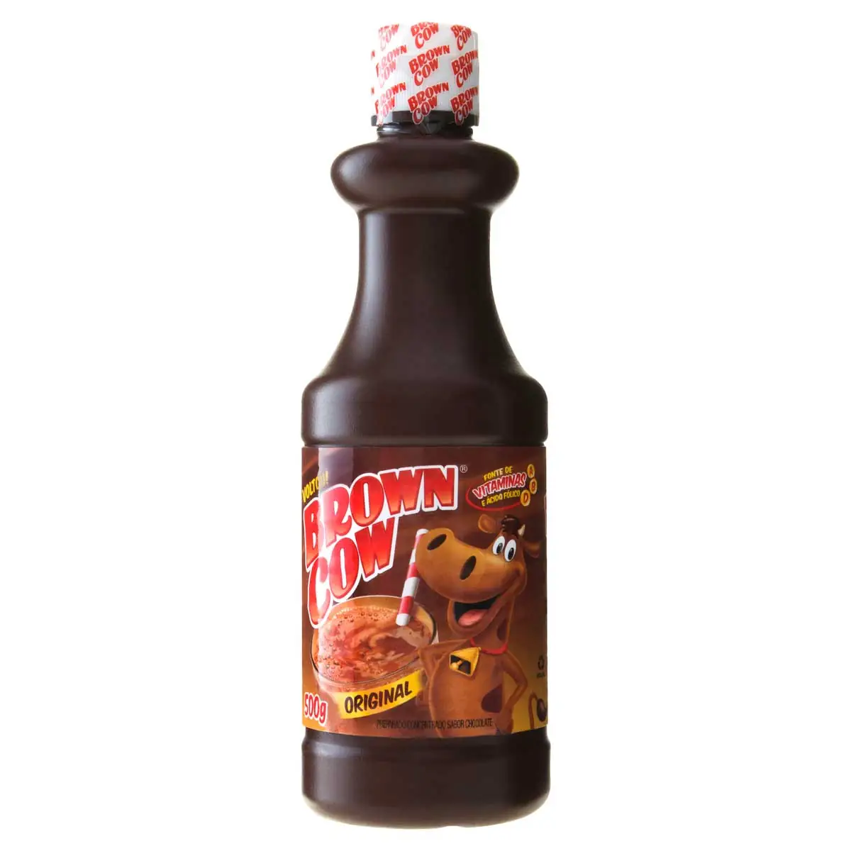 Preparado Concentrado Chocolate Brown Cow Garrafa 500 g