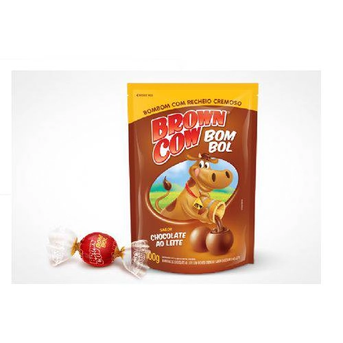 Bombom Brown Cow Sachet Recheado