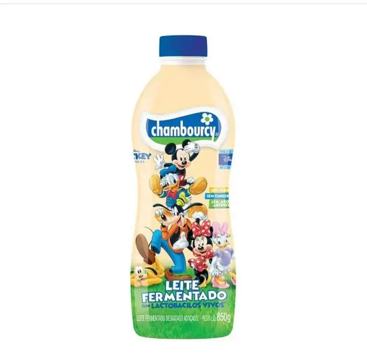 Leite Ferm Chambourcy 860g Disney Desn Adocado