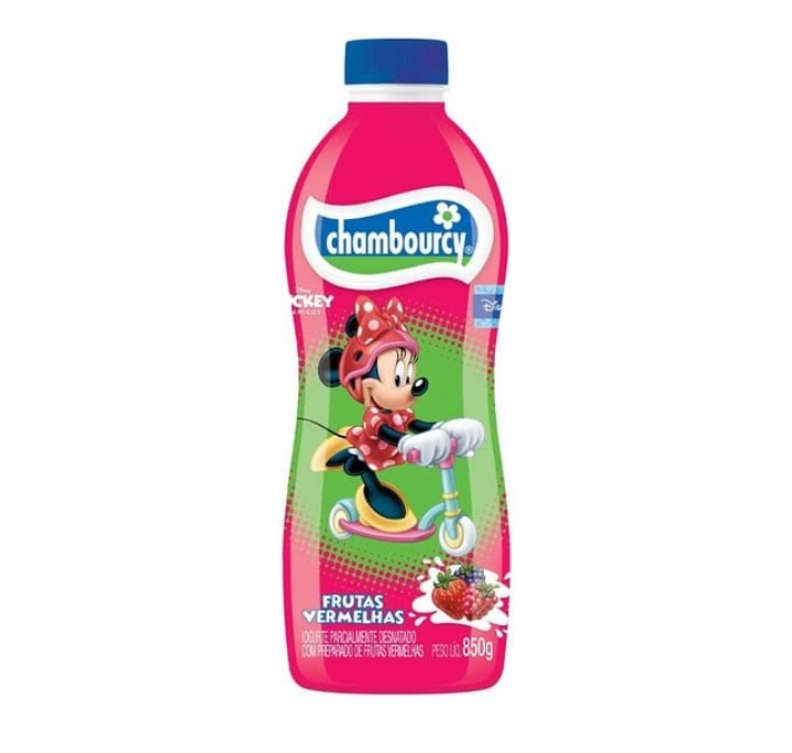 Iog Polpa Chambourcy 850g Frutas Verm Disney