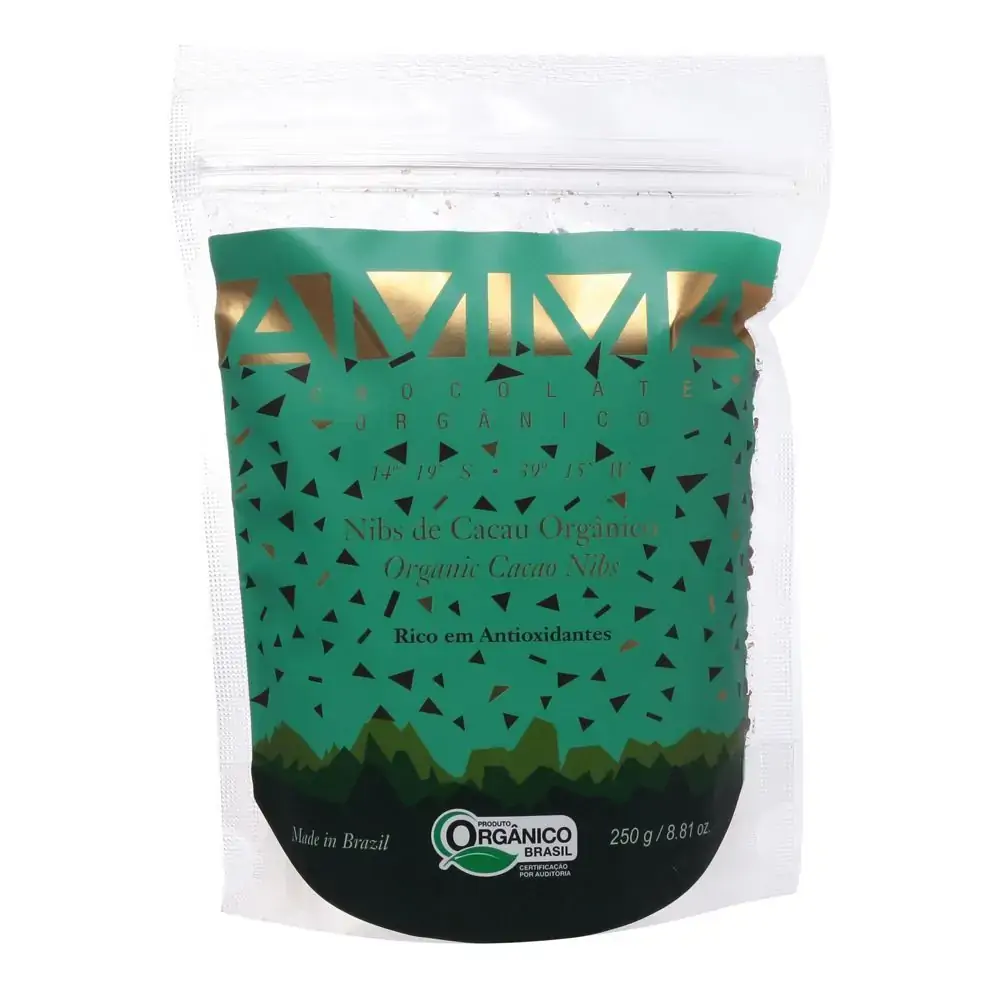 Cacau Nibs Organico 250g Amma Chocolate