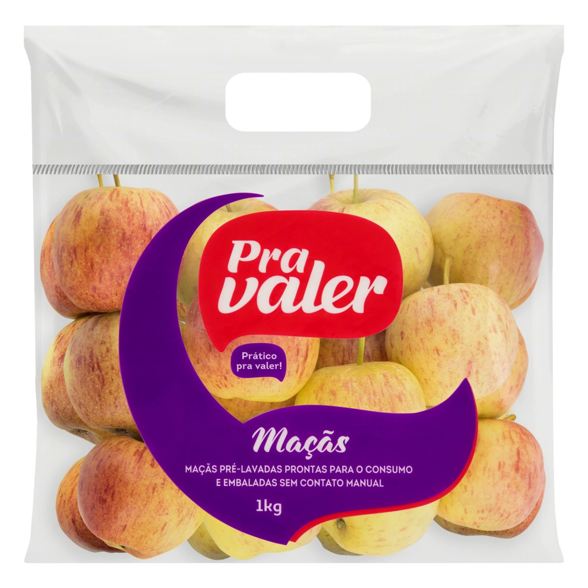 Maçã Pré-Lavada Gala Pra Valer 1kg