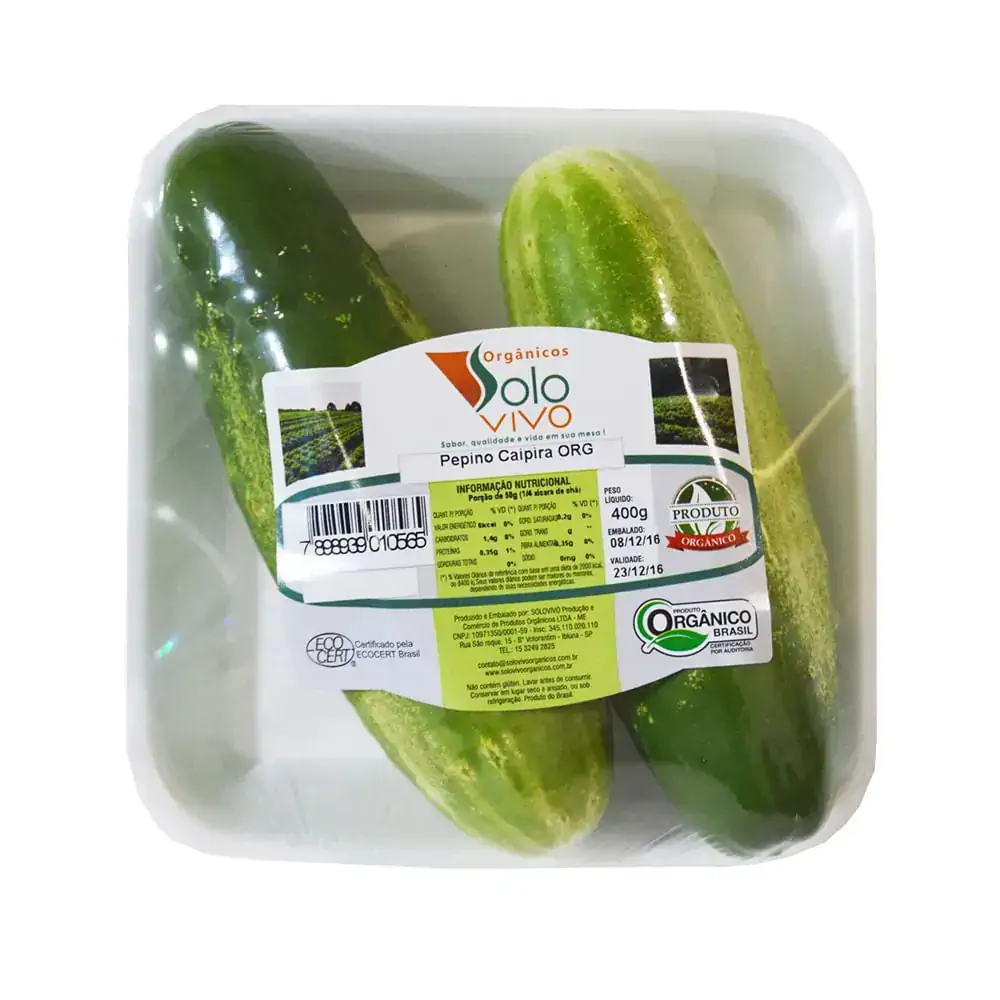 Pepino Caipira Solo Vivo Benassi