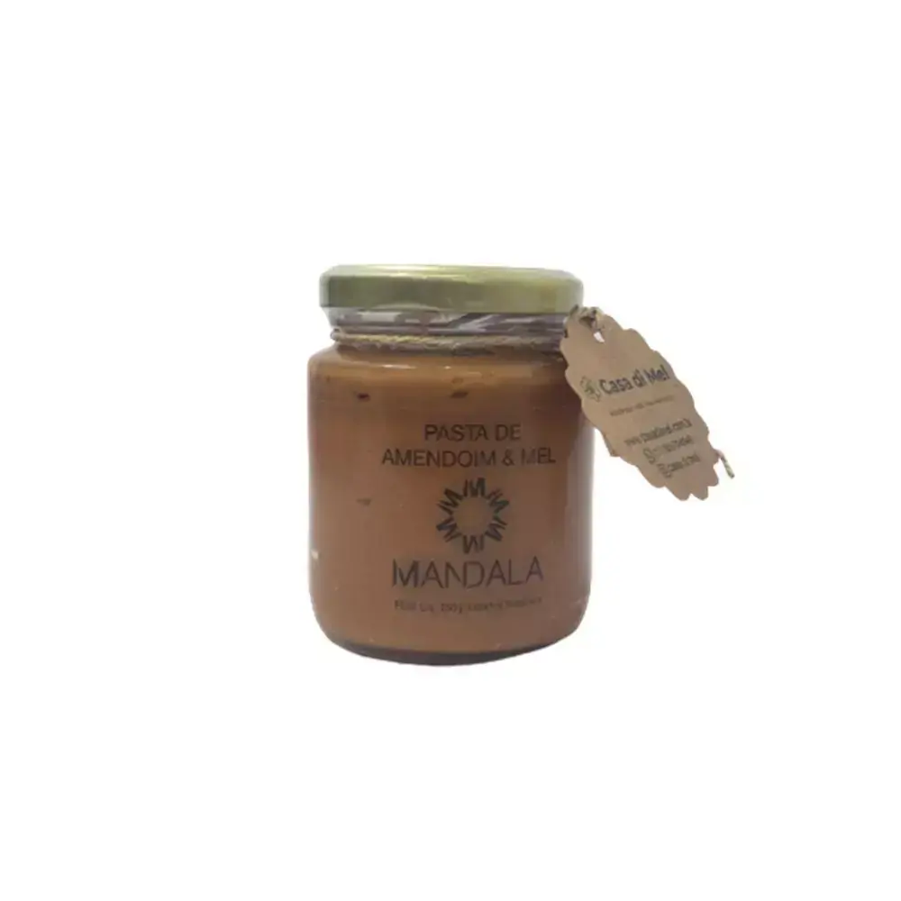 Pasta de amendoim com Mel Mandala 250g