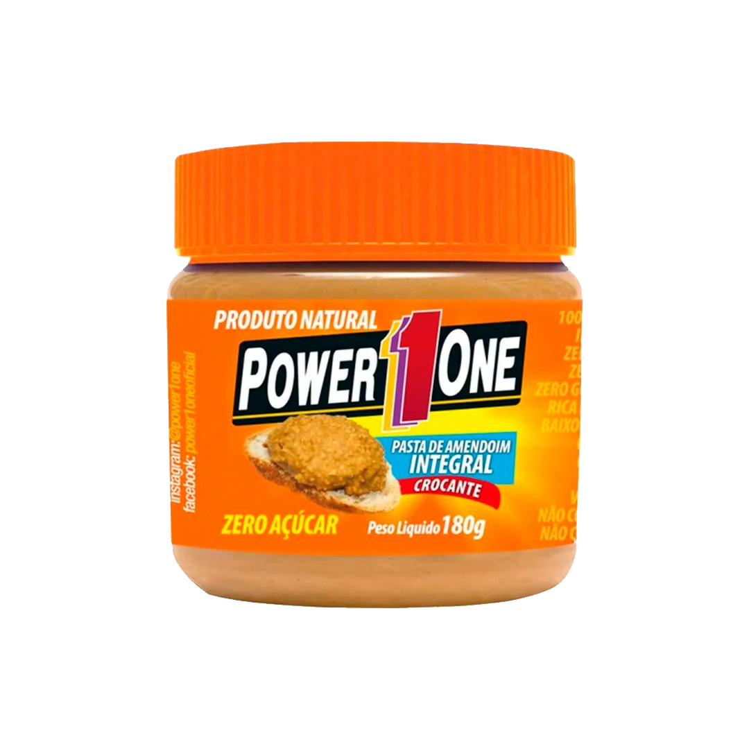 Powerone Pasta Int Amen Torrado Cpedacos 180g Power One