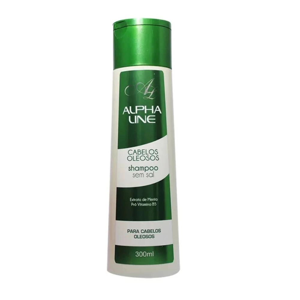 Shampoo Cabelos Oleosos Alpha Line 300Ml