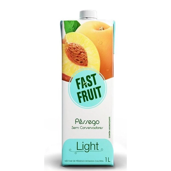 Fast Fruit Pêssego Light Caixa