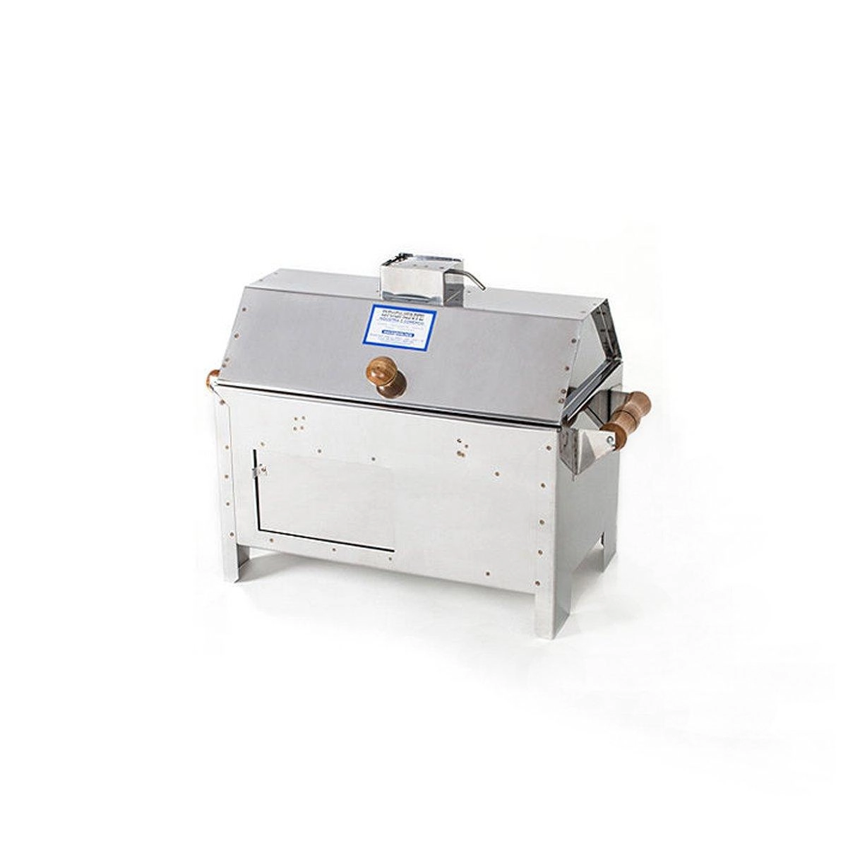 Churrasqueira Inox Com Tampa 40X25X36 Cm Brighente Único