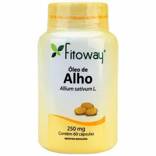 óleo De Alho 250mg 60 Cápsulas Fitoway