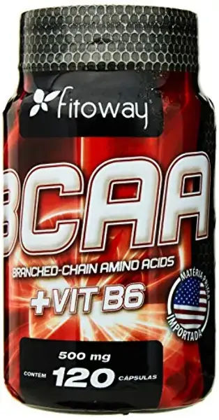 Bcaa 500mg 120 Cápsulas Fitoway