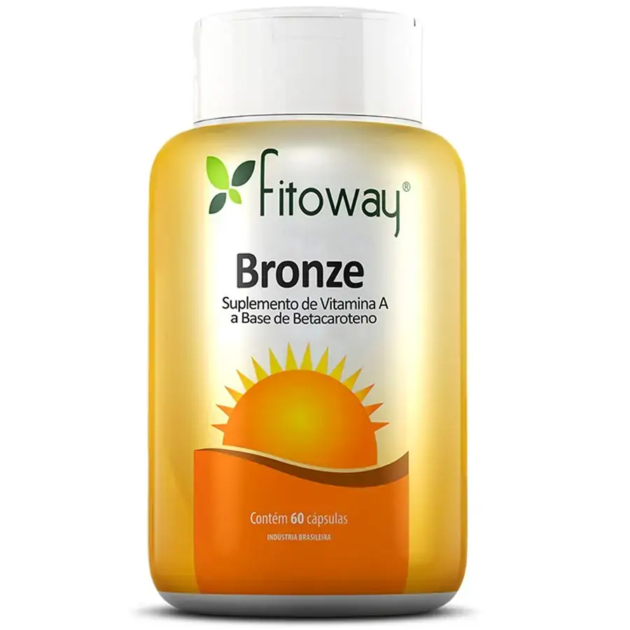Urucum Bronze 380mg 60 Cápsulas Fitoway