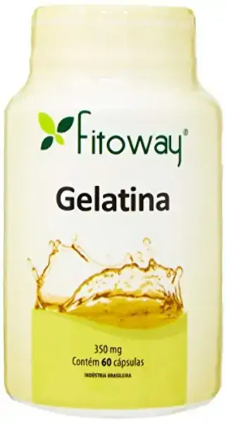 Gelatina 350mg C/ 60cap Fitoway