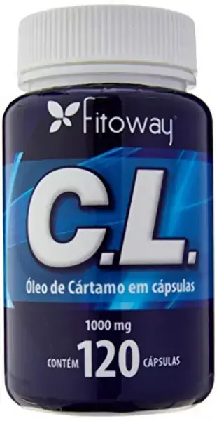 Cl Slimway óleo De Cártamo 1000mg 120 Cápsulas Fitoway