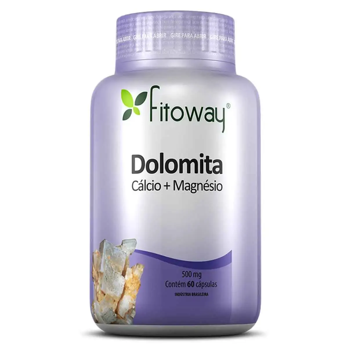 Dolomita 500mg 60 Cápsulas Fitoway