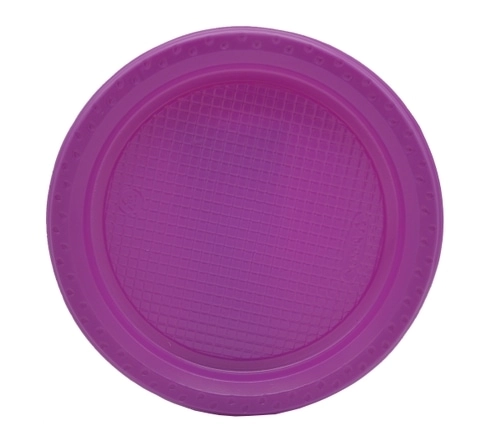 Prato Desc Ali Fest Sobrem 15cm Pink C/10