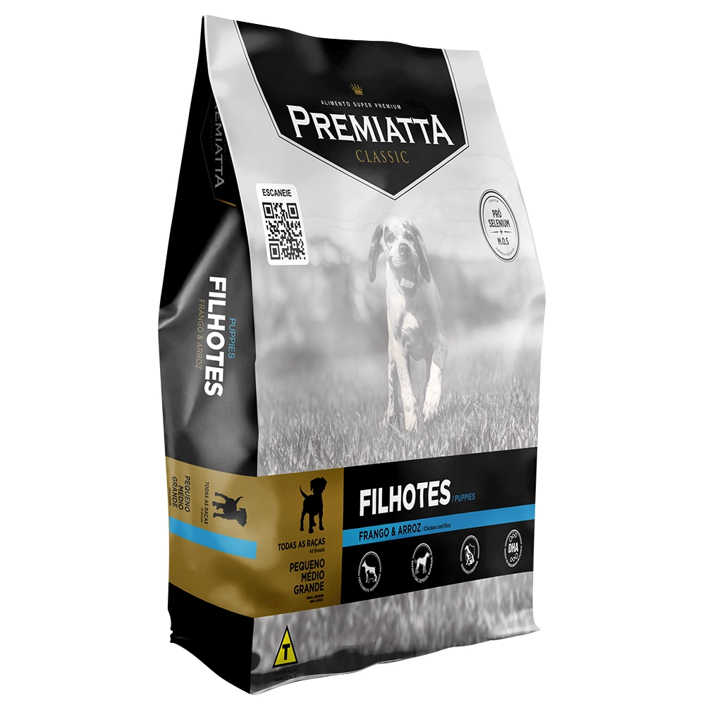 Ração Premiatta Classic Filhotes Frango e Arroz para Cães Filhotes de todas as raças - Gran Premiatta (15 kg)
