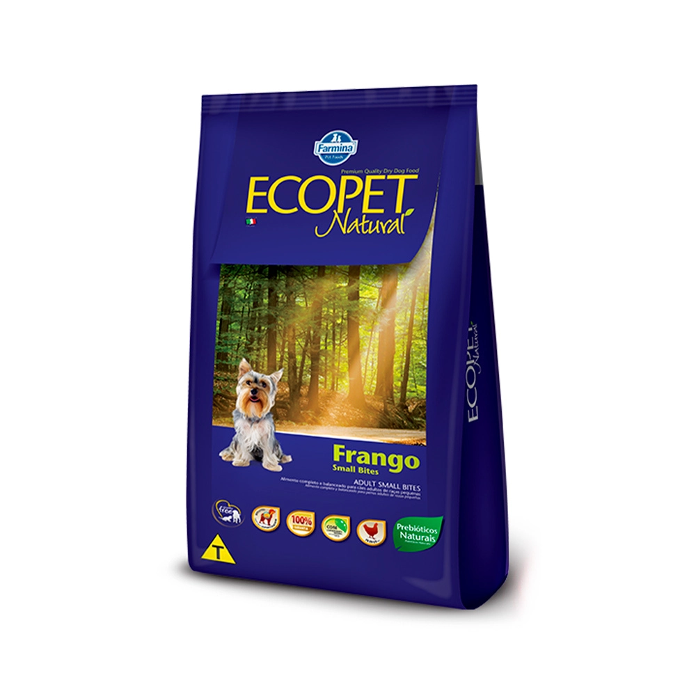 Al.caes Ecopet 15kg Ad.frango Racas Peq