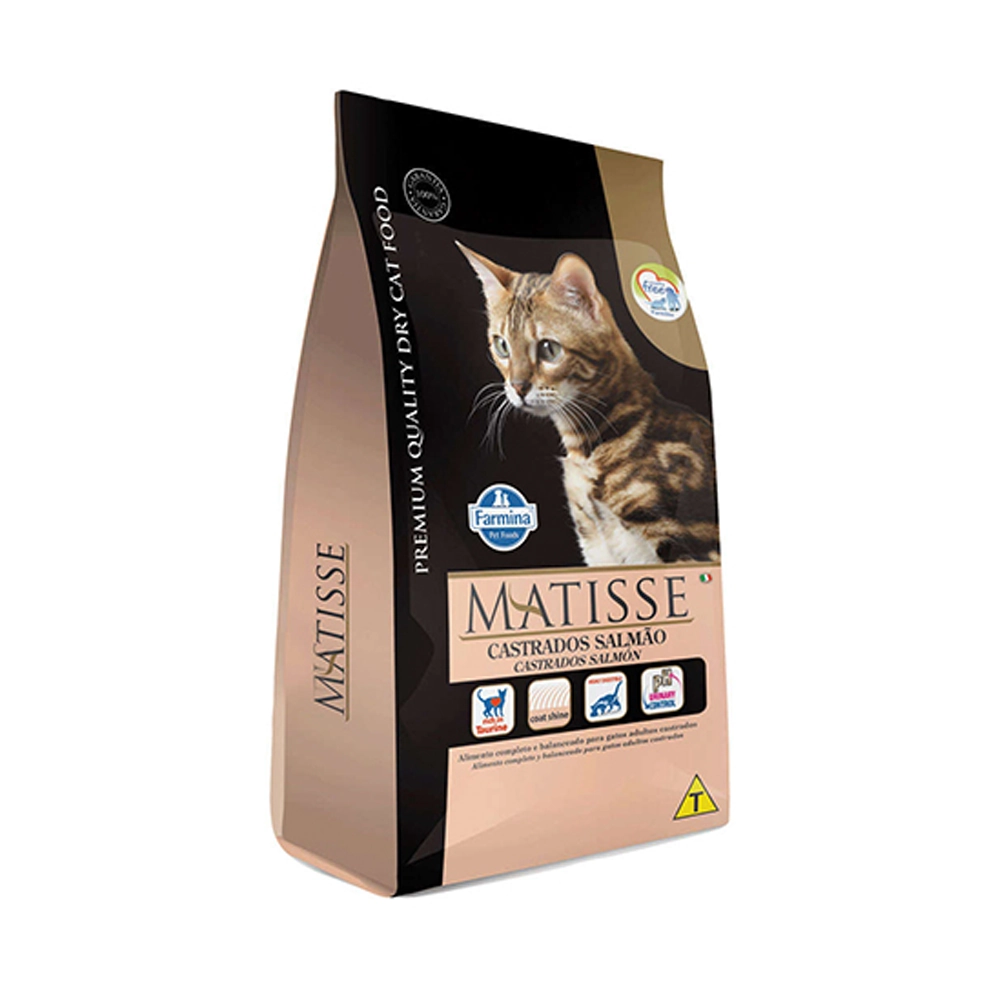 Matisse Castrados Salmao 2kg