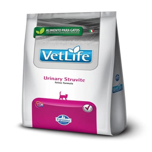 Ração Farmina Vet Life Urinary Struvite Paracom Distúrbios