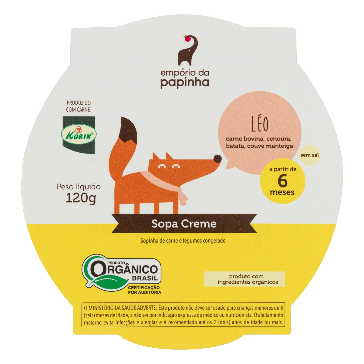 Papinha Léo 100ml Alimentos