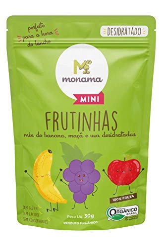 Frutinhas Orgânicas Desidratadas Monama Mini 45g