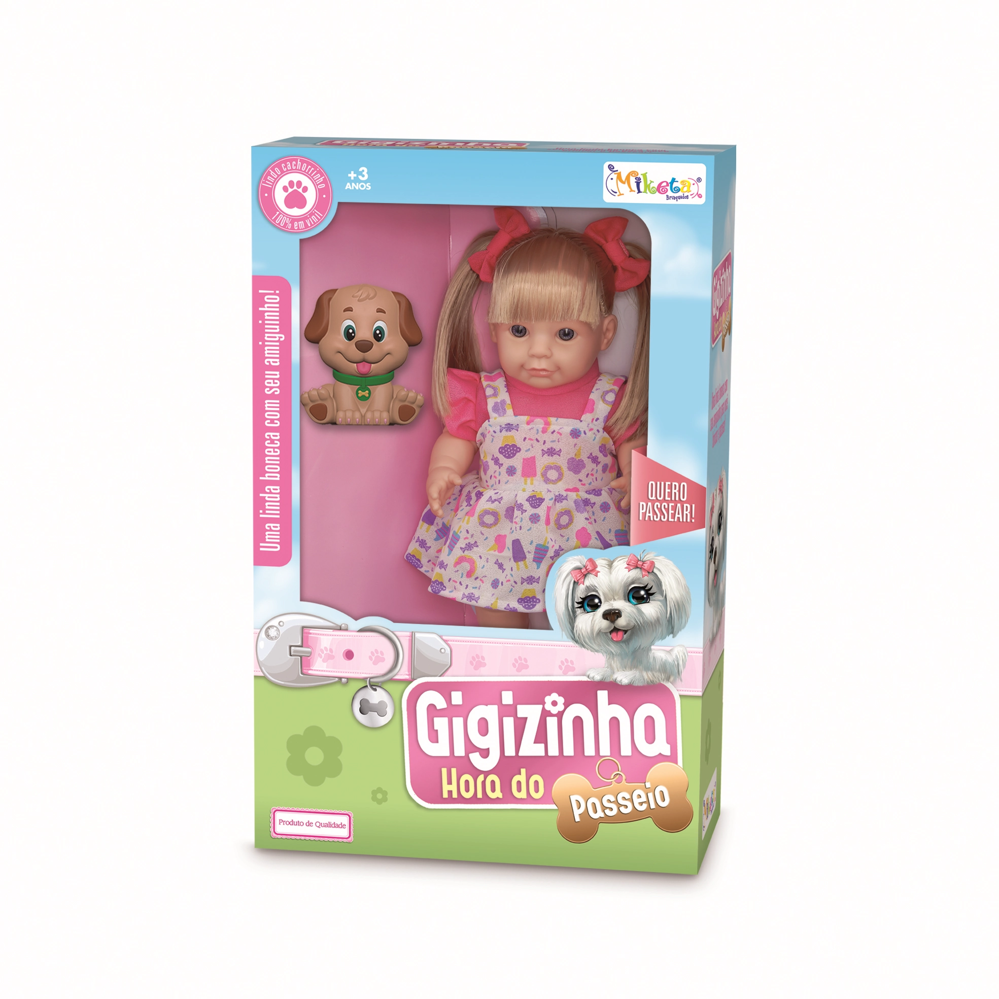 Brinquedo.miketa Boneca Miketinha Cha