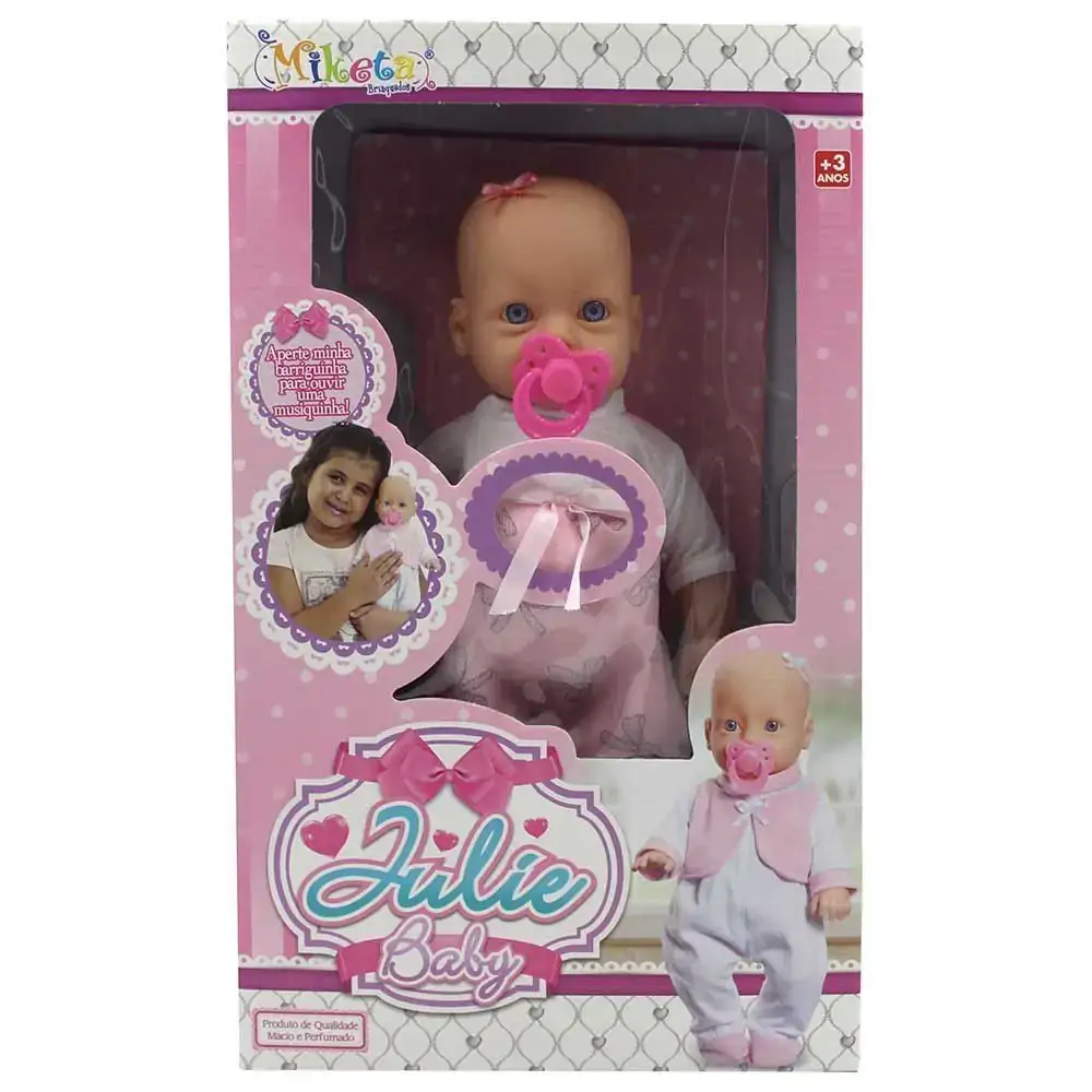 Boneca Miketa Julie Baby Ref.0622 Un