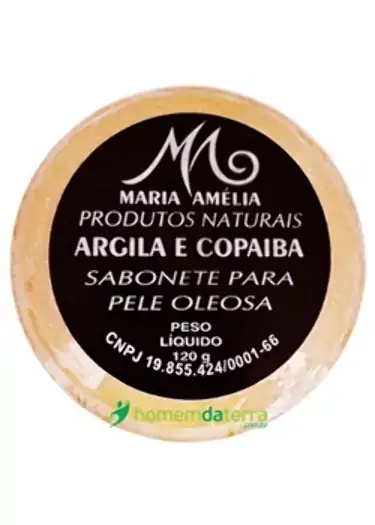 Sabonete De Argila Maria Amélia Com Copaiba 120g