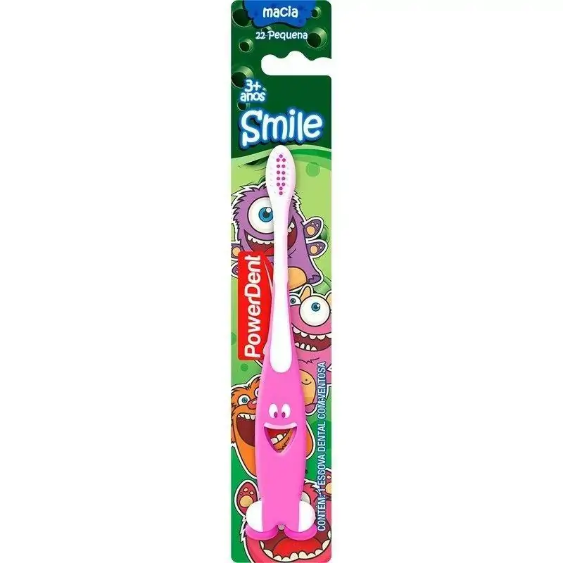 Escova Dental PowerDent Infantil Smile Macia