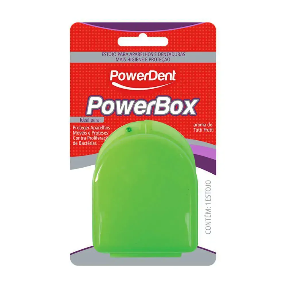 Caixa Para Aparelho/dentadura Power Box
