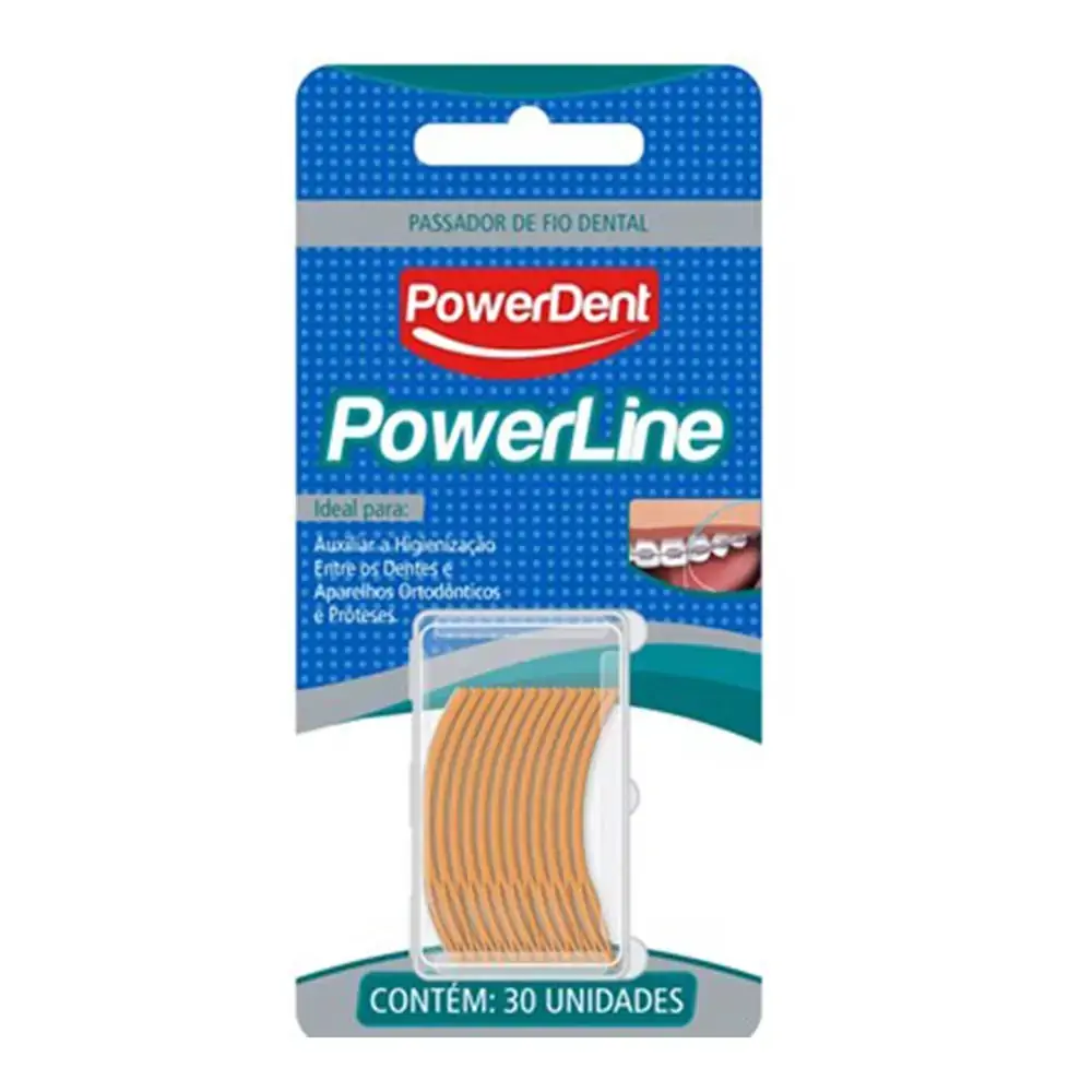 Passador de Fio Dental PowerDent 30un