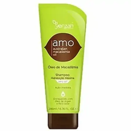 Shampoo Yenzah Amo óleo De Macadâmia