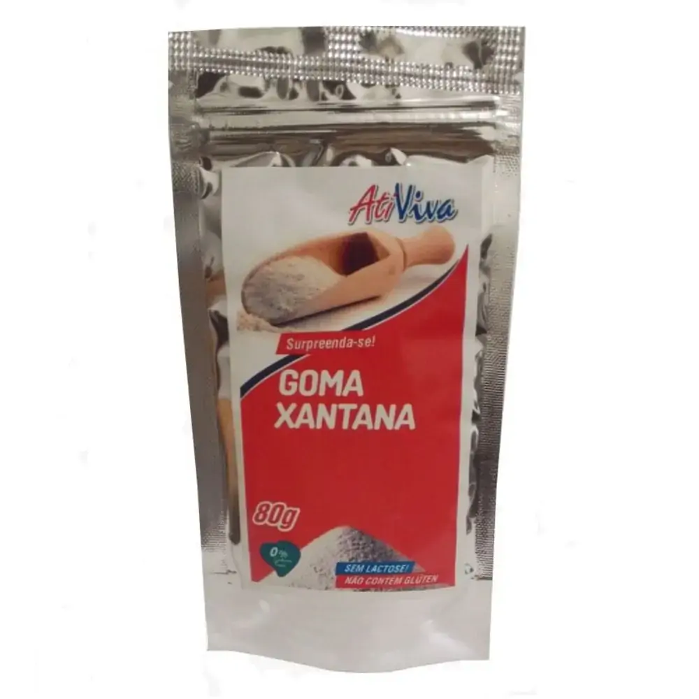 Goma Xantana S/ Gluten S/ Lactose 80g Ativida