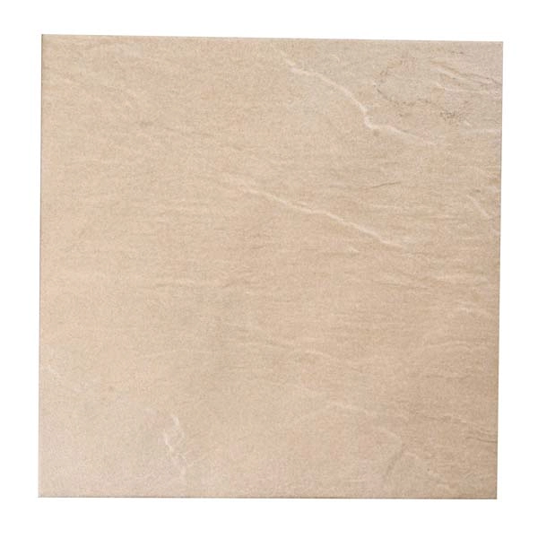 Piso Cerâmico Esmaltado Borda Arredondada 48,5x48,5cm modelo Alabama Noce Buschinelli