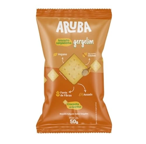Biscoito Salgado Aruba Sabor Presunto 50g