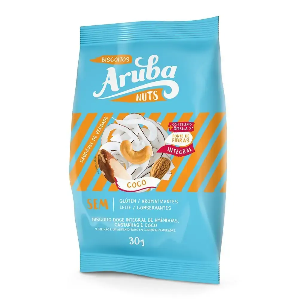 Aruba 30g Castanhas E Coco