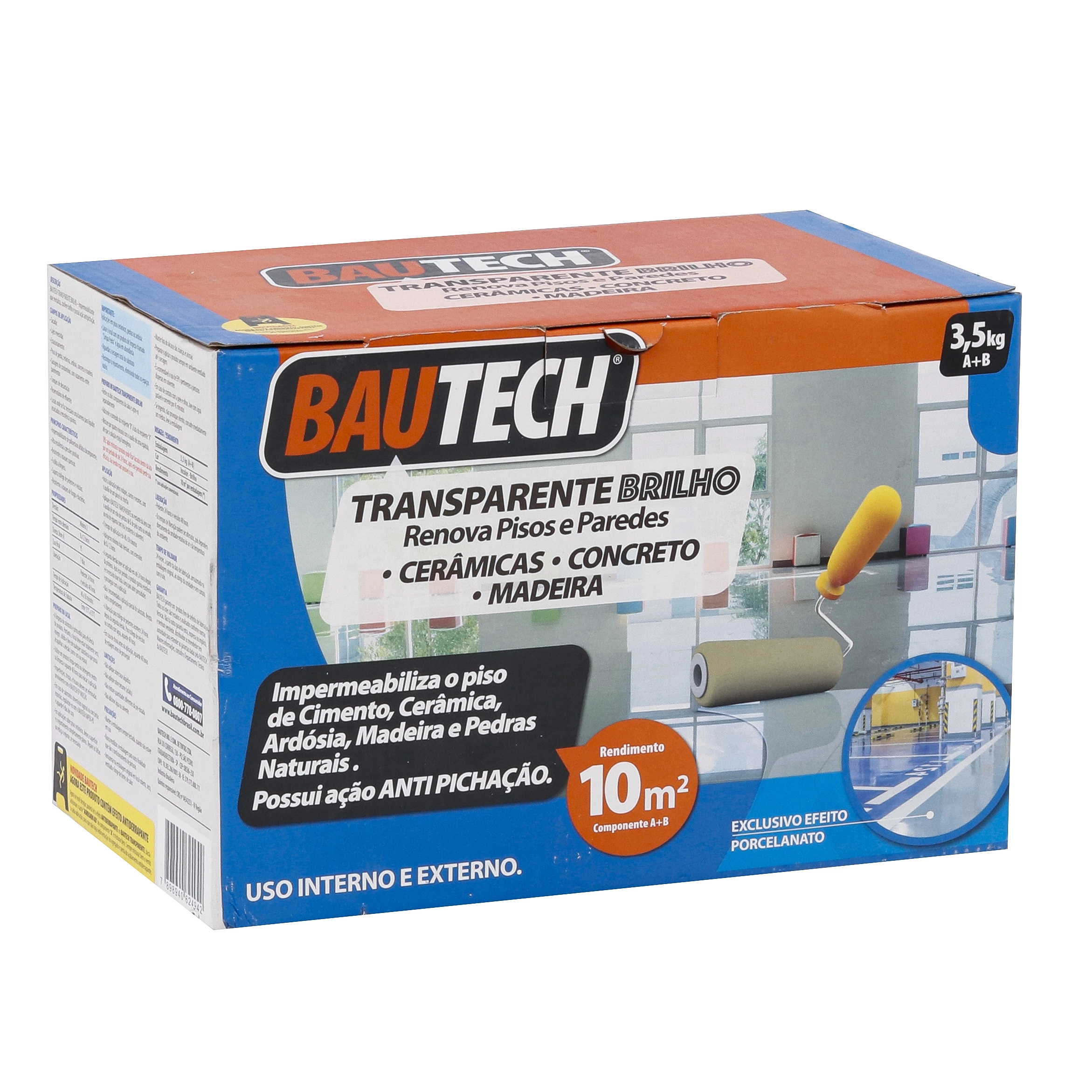 Manta Líquida Impermeabilizante Bautech 3,5kg Incolor