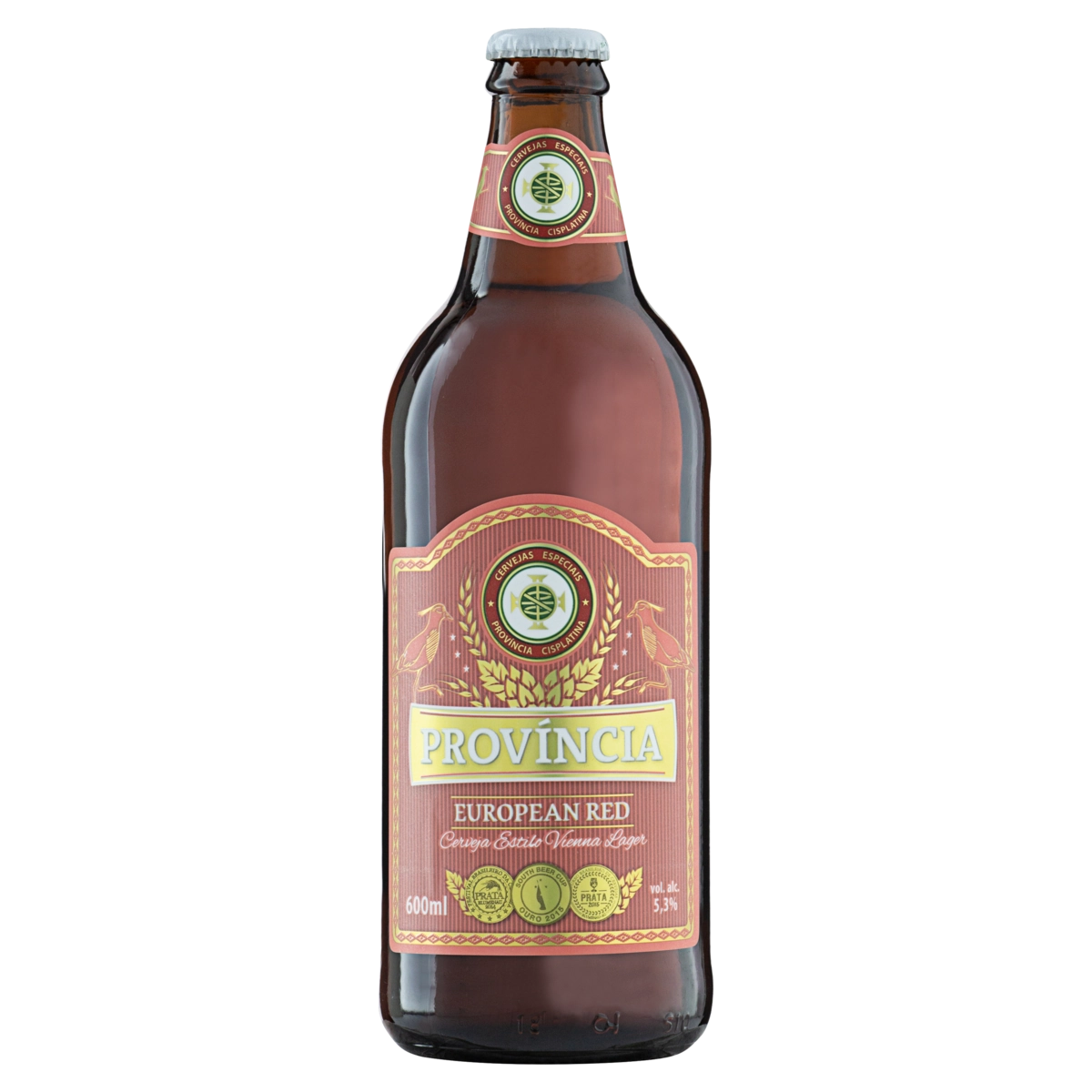 Cerveja Vienna Lager European Red Província Garrafa 600ml