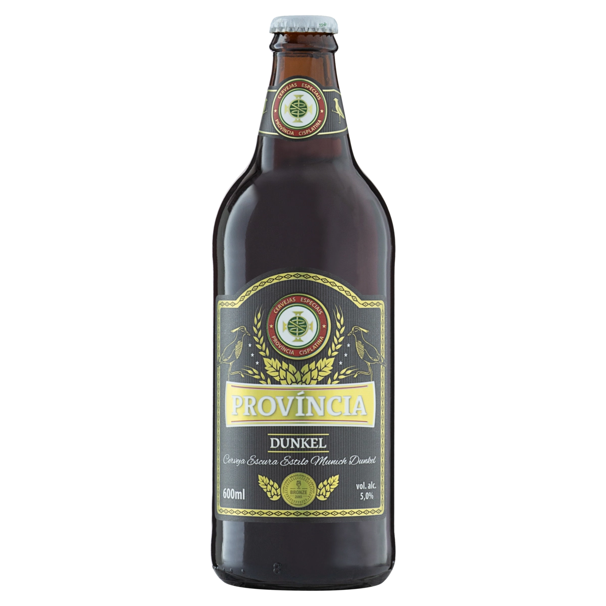 Cerveja Dunkel Província Garrafa 600ml